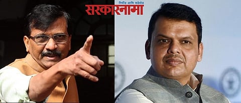 Devendra Fadnvis, Sanjay Raut