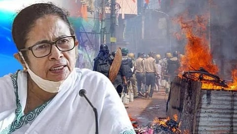 Post Poll violence in West Bengal.