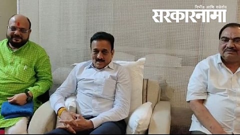 Gulabrao Patil, Eknath Khadse, Girish Mahajan