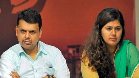 Devendra Fadnavis and Pankaja Munde