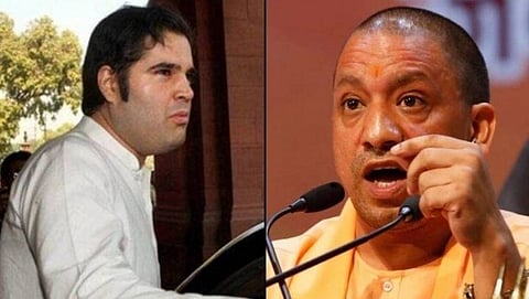 MP Varun Gandhi and CM Yogi Adityanath.