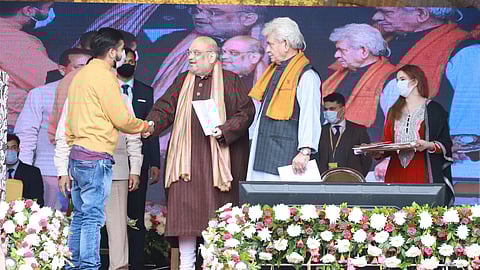 Amit Shah in Kashmir