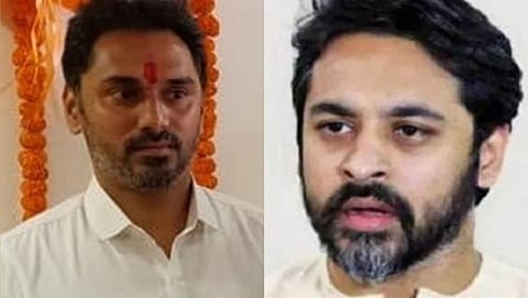 MLA yogesh Kadam_Nilesh Rane