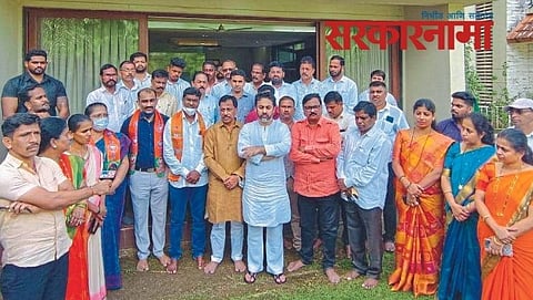 Shivsena Panchayat Samiti members join BJP