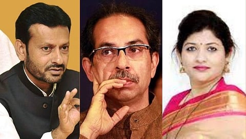 Sanjay Kute Shweta Mahale cm Thackeray