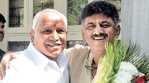 B.S Yediyurappa and D.K.Shivakumar