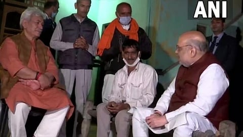 Home Minister Amit Shah in Jammu.