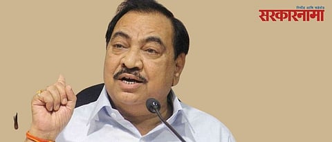 NCP leader Eknath Khadse