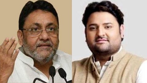 Nawab Malik and Mohit Kamboj