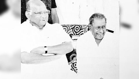 Sharad Pawar & Jagannath More.