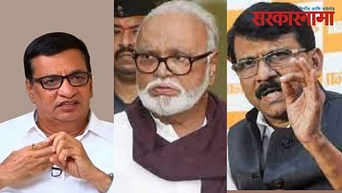 Balasaheb Thorat, Chhagan Bhujbal & Sanjay Raut