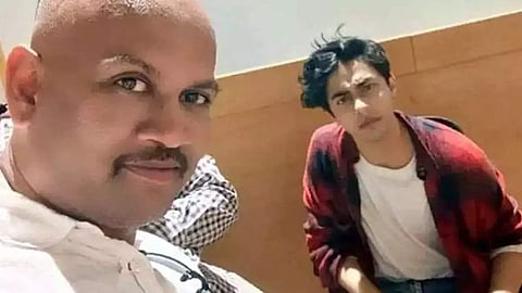 Kiran Gosavi and Aryan Khan