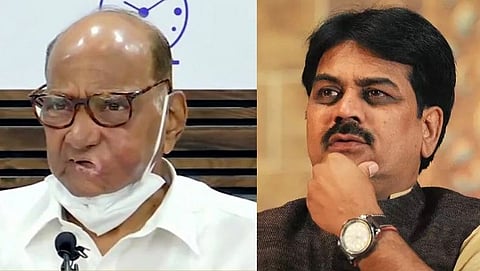 Harshvardhan Patil, Sharad Pawar