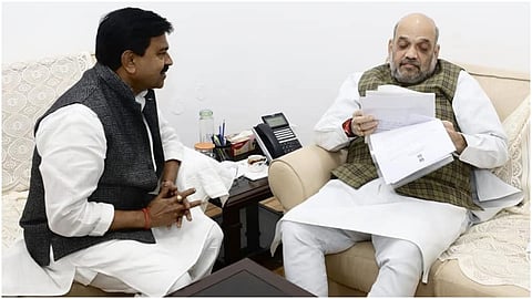 Ajay Mishra and Amit Shah