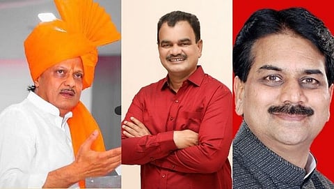 Ajit pawar_Dattatray bharane_Harshvardhan patil