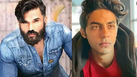 Sunil Shetty, aryan khan