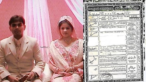 Sameer Wankhede Marriage Certificate