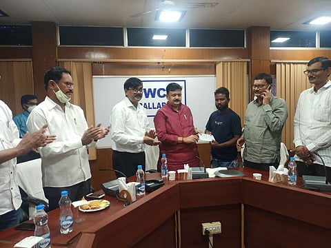 MP Balu Dhanorkar at WCL