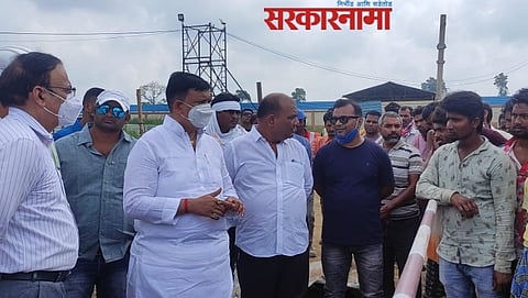 MP Balu Dhanorkar at Hospital