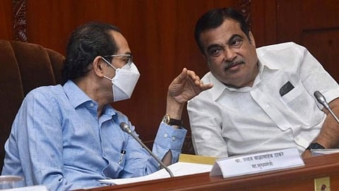 CM Uddhav Thackeray & Union Minister Nitin Gadkari.