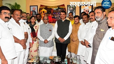 Bhaskarrao Patil Khatgaonkar, Devendra Fadnavis