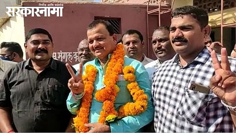 Sharad Patil wins in DCC Election