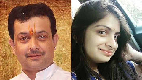 Bhaiyyu Maharaj and Palak Puranik