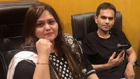 Jasmine Wankhede and Sameer Wankhede