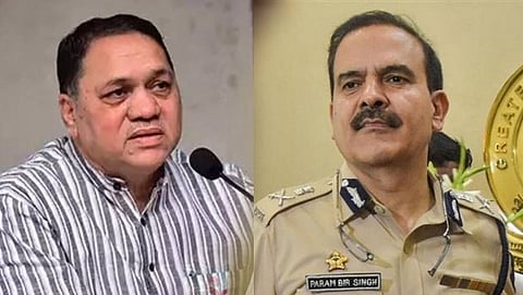 Dilip Walse Patil and Param Bir Singh