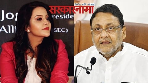 Amruta Fadnavis-Nawab Malik