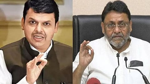 devendra fadnavis, nawab malik