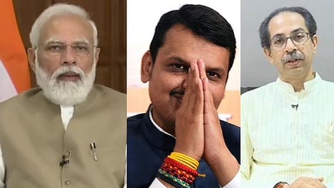 Narendra modi-Devendra Fadnavis_Uddhav Thackeray