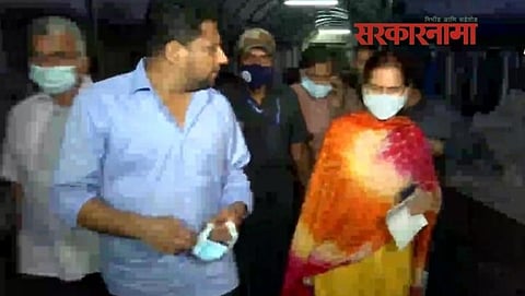 M.P. Sujay Vikhe Patil & Dr Bharti Pawar