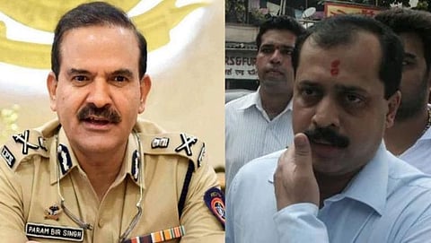 Param Bir Singh and Sachin Waze