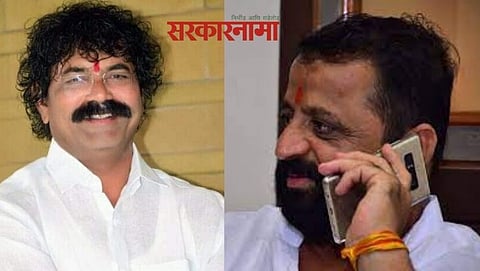 Mayor Pradeep Karpe & Shivsena leader Manoj More
