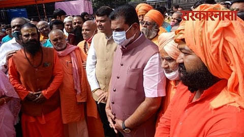 Devendra Phadanvis at Trimbakeshwar