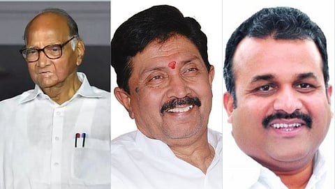 Sharad Pawar-Ramraje Naik Nimbalkar- Balasaheb Patil