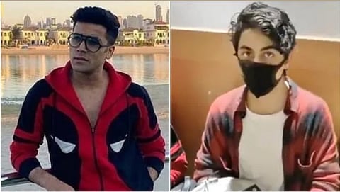 Arbaaz Merchantt and Aryan Khan