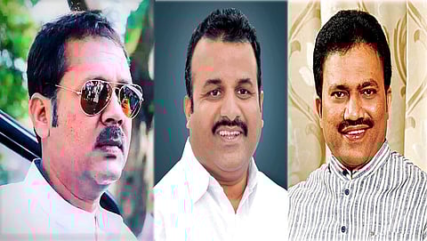 Udayanraje Bhosale, Balasaheb Patil, Shashikant Shinde