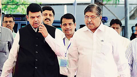 Devendra Fadnavis-chandrakant Patil