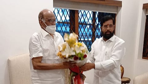 Eknath Shinde-Sharad Pawar