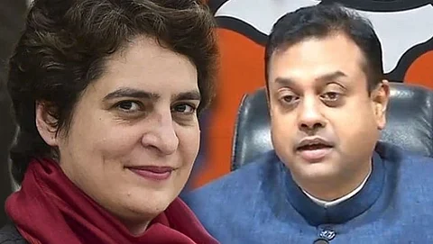 priyanka gandhi, sambit patras