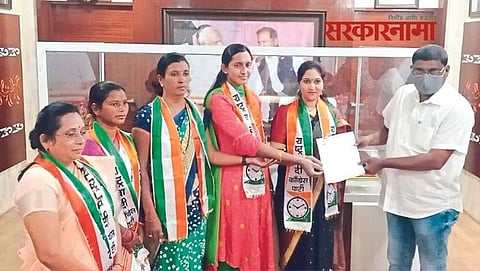 NCP womens wing of Dhule
