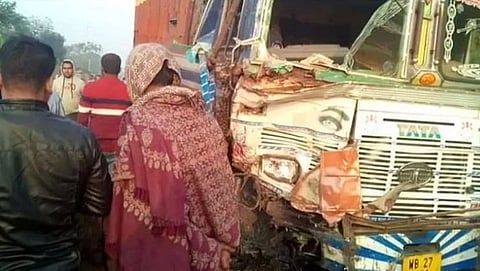 west bengal road accident