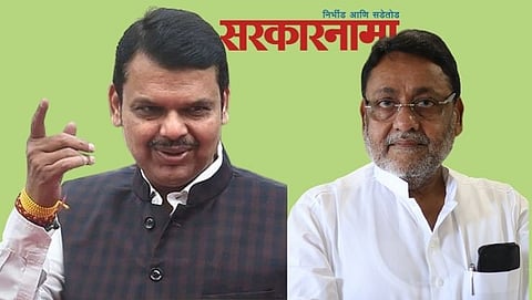 Devendra Fadnavis-Nawab Malik