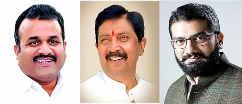 Balasaheb Patil, Ramraje Naik Nimbalkar, Shivendraraje Bhosale