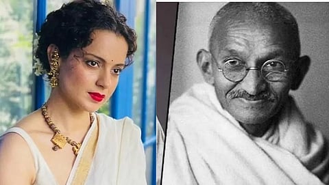 kangana ranaut, mahatma gandhi