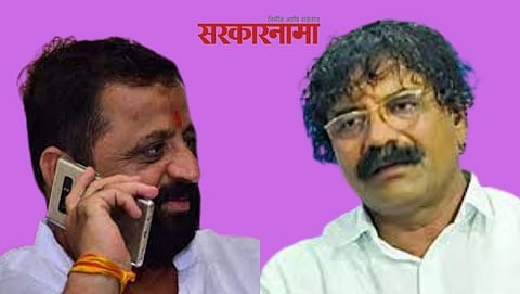 Shivsena leader Manoj more & Mayor Pradeep Karpe