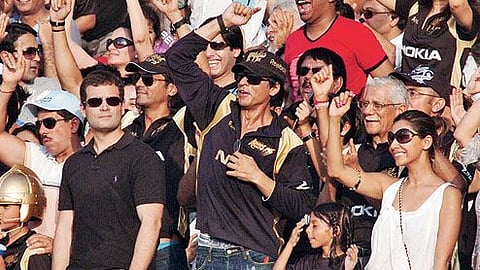 Rahul Gandhi and Shahrukh Khan