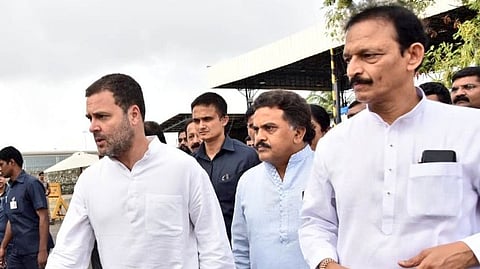 Rahul Gandhi and Bhai Jagtap